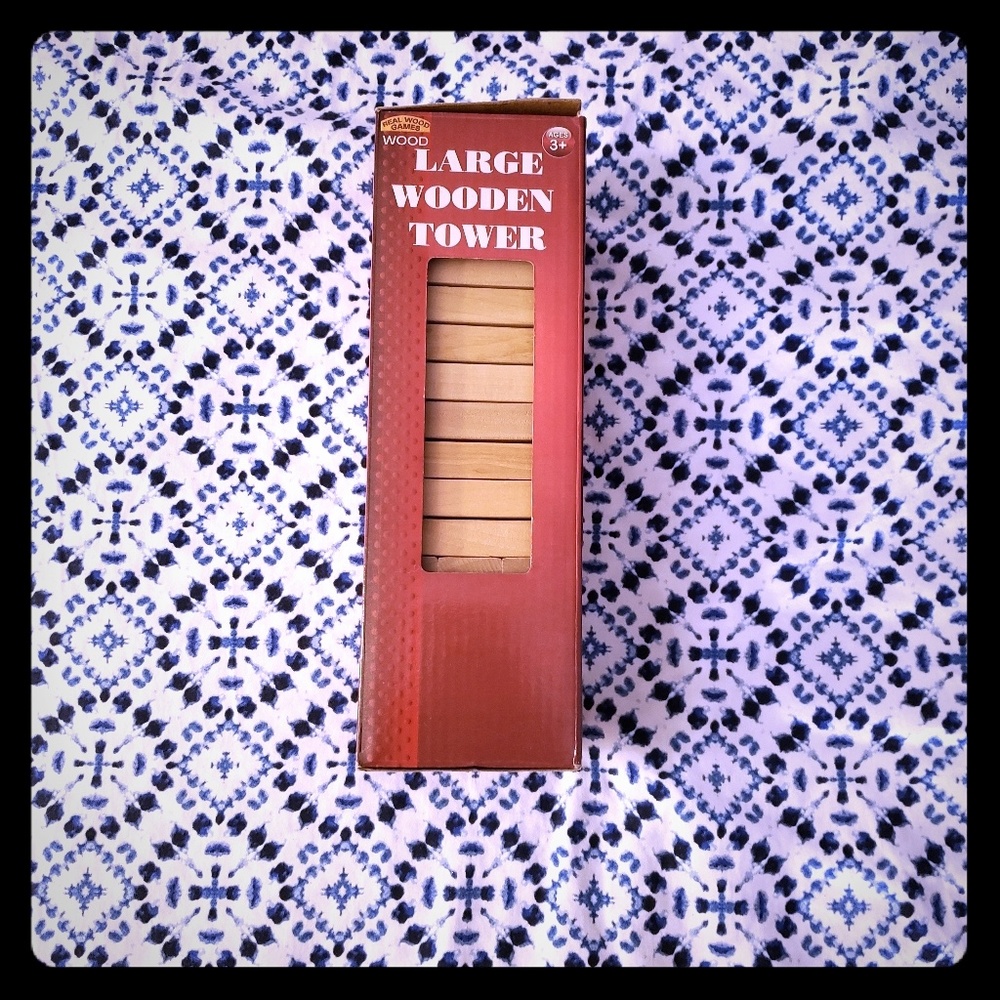 Wooden blank jenga like game